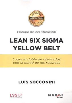 portada Lean six Sigma Yellow Belt. Manual de Certificación (en Español Latino)