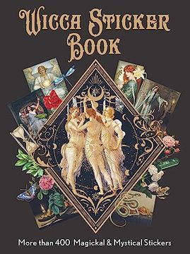 portada Wicca Sticker Book: More Than 400 Magickal & Mystical Stickers (The Modern-Day Witch) (en Inglés)