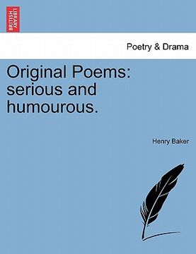 portada original poems: serious and humourous. (en Inglés)