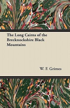 portada the long cairns of the brecknockshire black mountains (en Inglés)