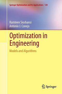 portada Optimization in Engineering: Models and Algorithms (en Inglés)