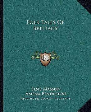portada folk tales of brittany (en Inglés)