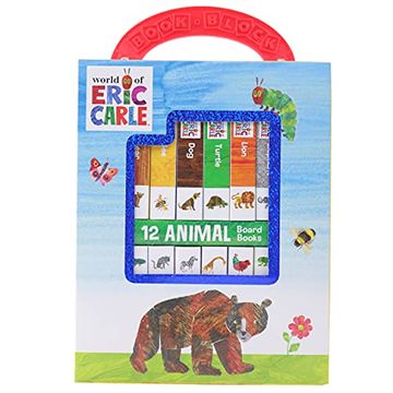 portada World of Eric Carle: 12 Animal Board Books (in English)