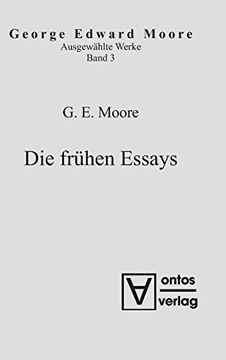 portada Die Fruhen Essays (in German)