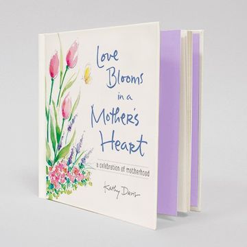 portada Love Blooms in a Mother's Heart Hard Cover Book (en Inglés)
