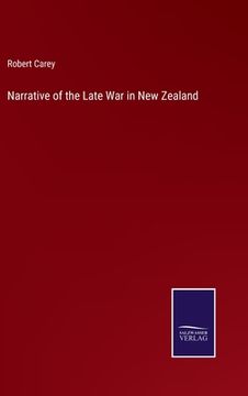 portada Narrative of the Late War in New Zealand 