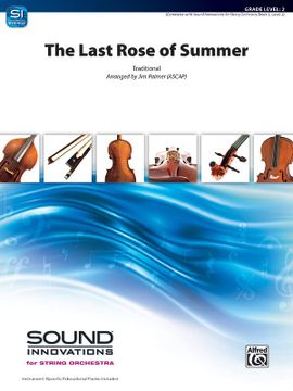 portada The Last Rose of Summer: Conductor Score & Parts (in English)