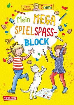 portada Conni Gelbe Reihe (Beschäftigungsbuch): Mein Mega-Spielspaß-Block (in German)