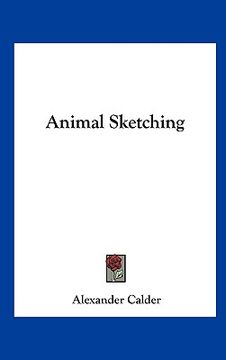 portada animal sketching