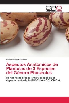 portada Aspectos Anatómicos de Plántulas de 3 Especies del Género Phaseolus: De Hábito de Crecimiento Trepador en el Departamento de Antioquia – Colombia.