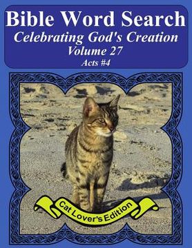 portada Bible Word Search Celebrating God's Creation Volume 27: Acts #4 Extra Large Print (en Inglés)