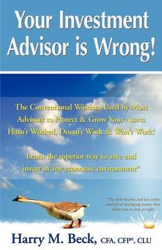 portada your investment advisor is wrong! (en Inglés)