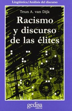 portada Racismo y Discurso de las Élites (in Spanish)
