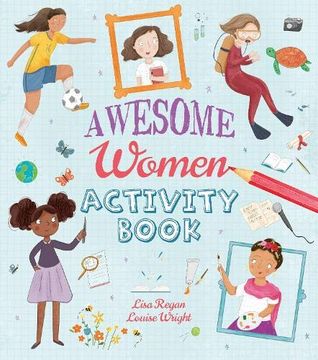 portada Awesome Women Activity Book (en Inglés)