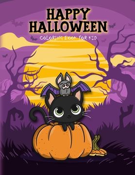portada Happy Halloween: coloring book for kid