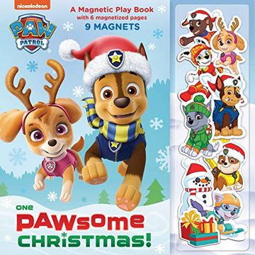 portada One Paw-Some Christmas: A Magnetic Play Book (Paw Patrol) (en Inglés)
