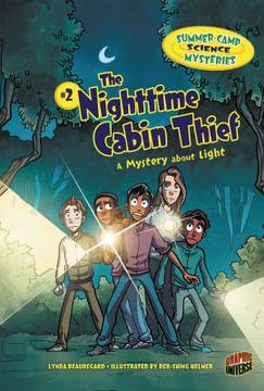 portada the nighttime cabin thief: a mystery about light (en Inglés)