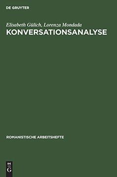portada Konversationsanalyse (en Alemán)