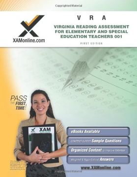 portada Vra 001 Virginia Reading Assessment for Elementary and Special Education Teachers Teacher Certification Test Prep Study Guide (Xamonline Teacher Certification Study Guides) 