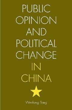 portada public opinion and political change in china (en Inglés)