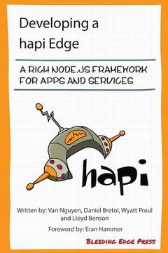 portada Developing a hapi Edge: A rich Node.js framework for apps and services (en Inglés)