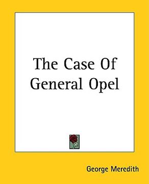 portada the case of general opel (en Inglés)