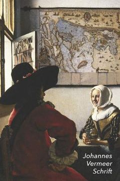portada Johannes Vermeer Schrift: De Soldaat en het Lachende Meisje Artistiek Dagboek voor Aantekeningen Stijlvol Notitieboek Ideaal Voor School, Studie