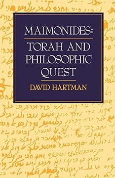 portada Maimonides: Torah and Philosophic Quest (en Inglés)