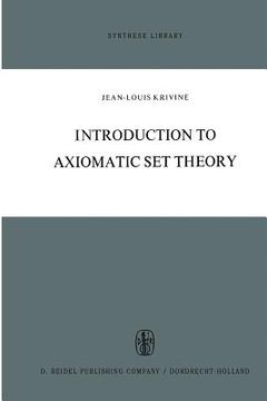 portada Introduction to Axiomatic Set Theory