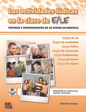 portada Las Actividades Lúdicas En La Clase de E/Le Libro + CD: Ventajas E Inconvenientes de Su Puesta En Práctica [With CD (Audio)] (in Spanish)