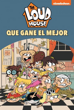 portada Que gane el mejor (The Loud House. Cómic 7) (in Spanish)