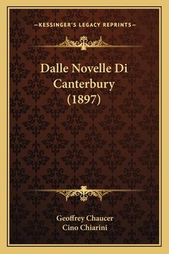 portada Dalle Novelle Di Canterbury (1897) (en Italiano)
