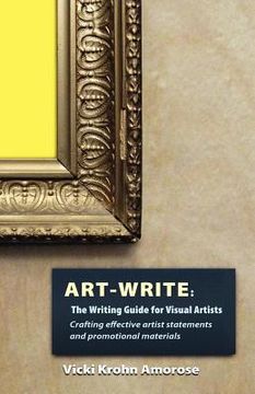 portada art-write: the writing guide for visual artists (en Inglés)