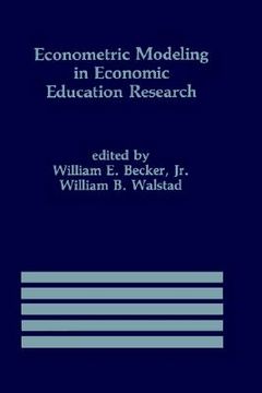 portada econometric modeling in economic education research (in English)