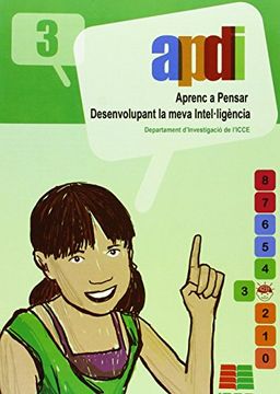 portada APDI 3: aprenc a pensar desenvolupament la meva intel·ligència (Apdi (catalan)) (en Catalá)