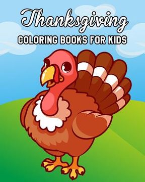 portada Thanksgiving Coloring Books For Kids (en Inglés)