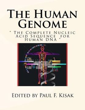 portada The Human Genome: " The Complete Nucleic Acid Sequence for Human DNA " (en Inglés)