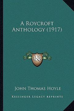 portada a roycroft anthology (1917) (en Inglés)