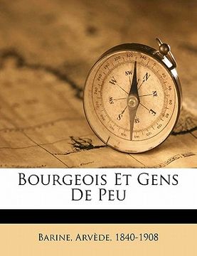 portada Bourgeois et gens de peu (en Francés)