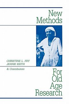 portada new methods for old-age research (en Inglés)