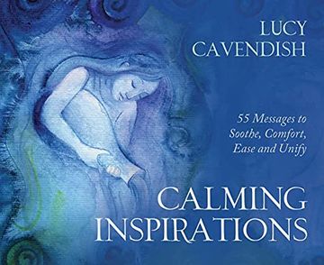 portada Calming Inspirations - Mini Oracle Cards: 55 Messages to Soothe, Comfort, Ease and Unify - 55 Message Cards Plus 2 Instruction Cards.