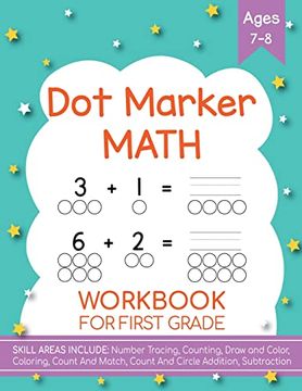 portada Dot Markers Activity Book! Kindergarten, First and Second Grade. Ages 5-9 