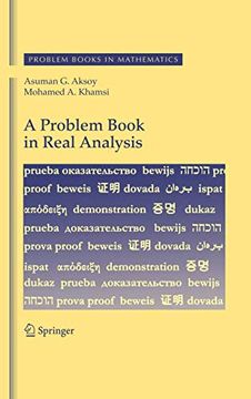 portada A Problem Book in Real Analysis