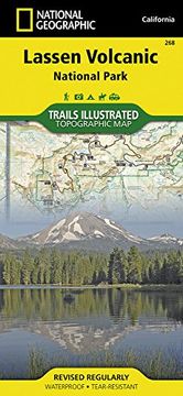portada Lassen Volcanic National Park: Trails Illustrated National Parks (National Geographic Trails Illustrated Map)