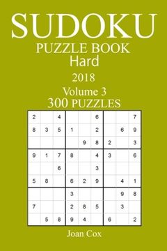 portada 300 Hard Sudoku Puzzle Book - 2018 