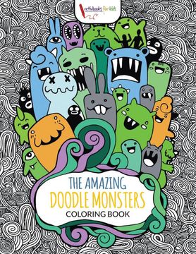 portada The Amazing Doodle Monsters Coloring Book (en Inglés)