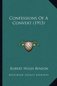 portada confessions of a convert (1913)