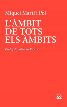 portada L'Àmbit de Tots els Àmbits: Pròleg de Salvador Espriu: 4 (Poesia) (en Catalá)