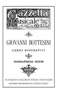 portada Giovanni Bottesini Cenni Biografici (en Inglés)