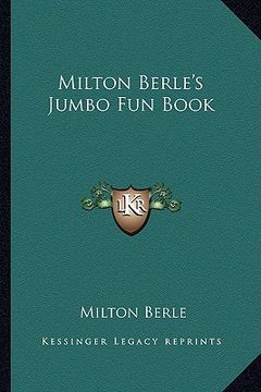 portada milton berle's jumbo fun book (en Inglés)